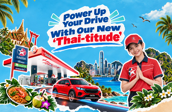 Power your drive with our new "Thai-titude"
