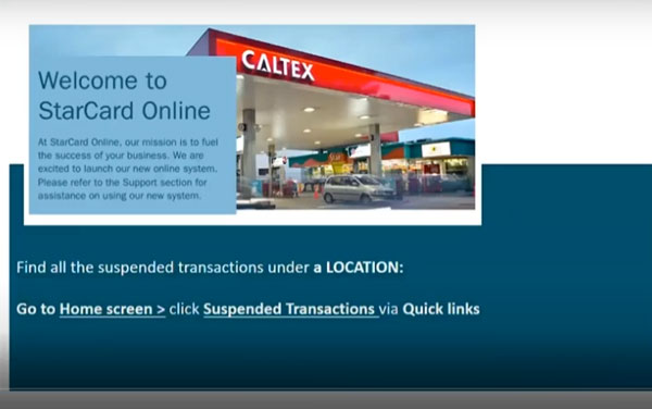VIEW SUSPENDED TRANSACTIONS