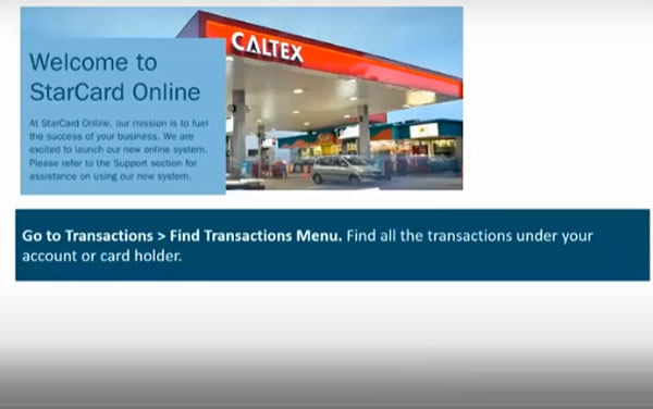 VIEW YOUR CARD TRANSACTIONS