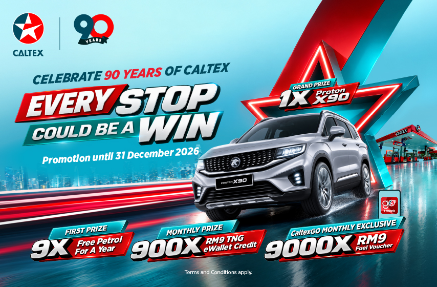 Caltex 90th Anniversary Promotion Every Stop Could Be A Win