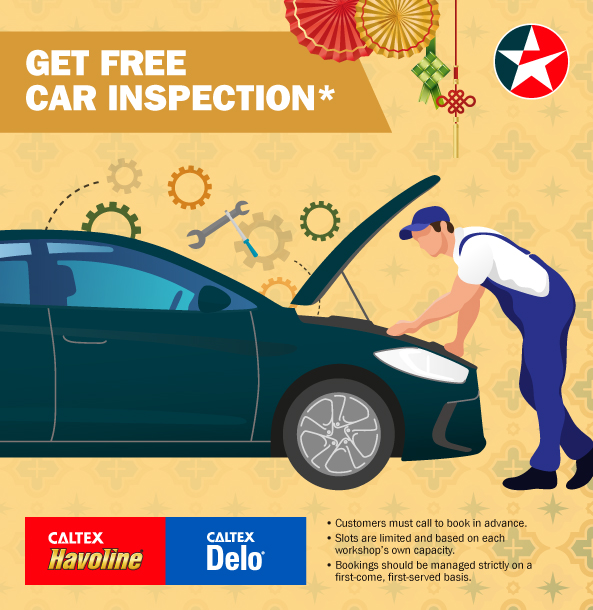 Caltex Free Car Inspection March 2026