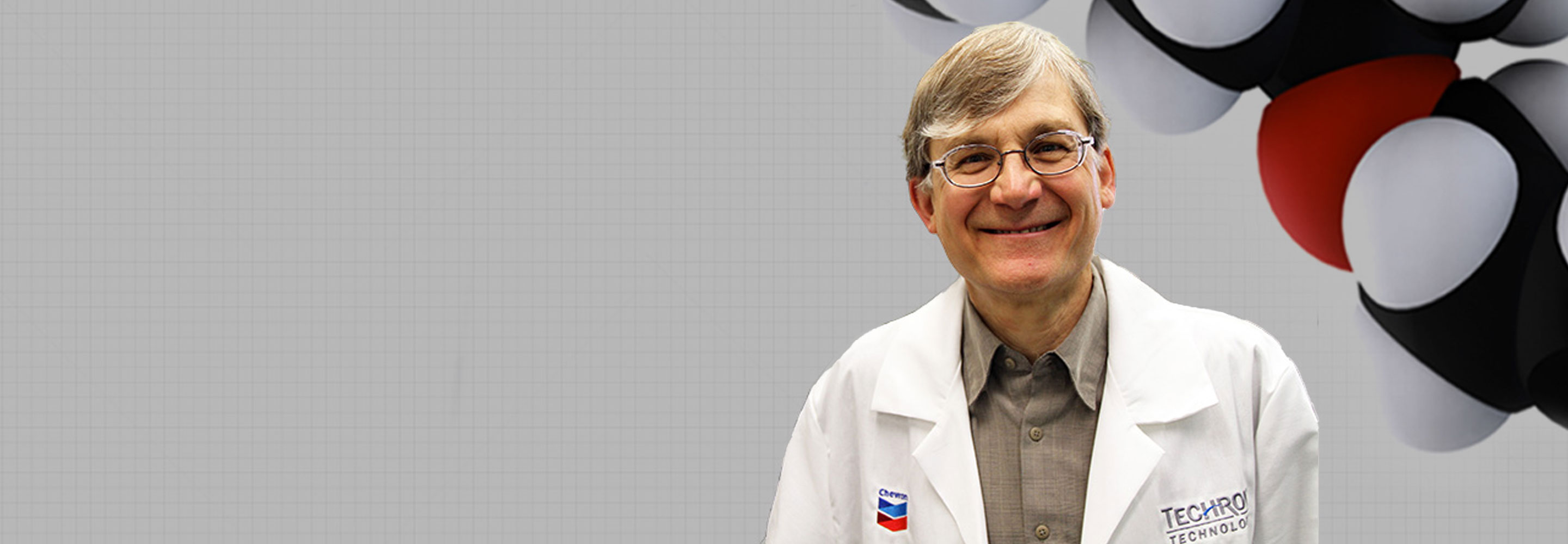 Portrait photograph of Caltex researcher