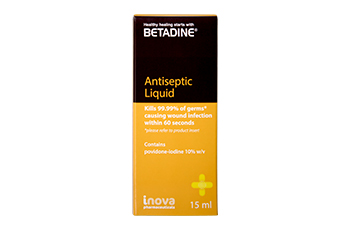 Betadine Antiseptic Liquid 10% 15ml