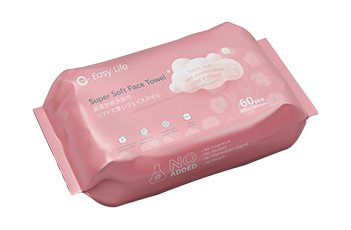 Easy Life Super Soft Face Towel 60pcs/ Disposable Shower Towels 2 pcs