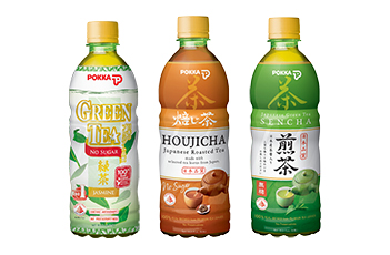 Pokka No Sugar Jasmine/Houjicha/Sencha Green Tea 500ml
