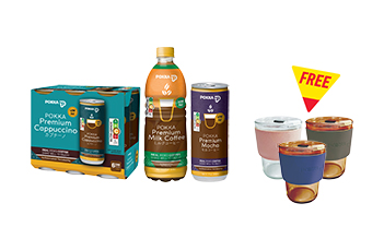 Pokka Premium Coffee Asstd 240ml/6 x 240ml/500ml 