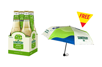 Somersby Apple Cider 4 x 330ml 
