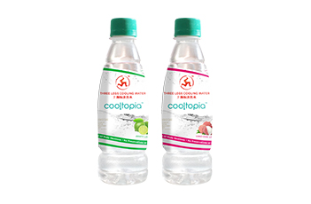 Three Legs Cooling Water 320ml (Lime/Lychee)