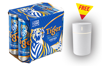 Tiger Beer 6 x 320m